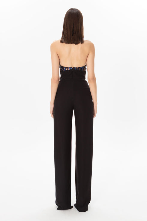 Jumpsuit With Back Decollete